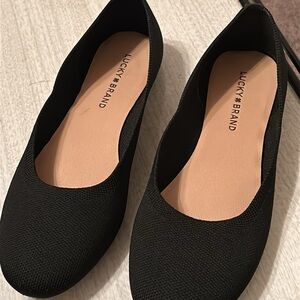Lucky Brand Edondy Black Flats